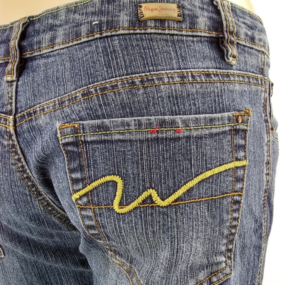 PePe Women's Medium Wash Bootcut Jeans Size 30